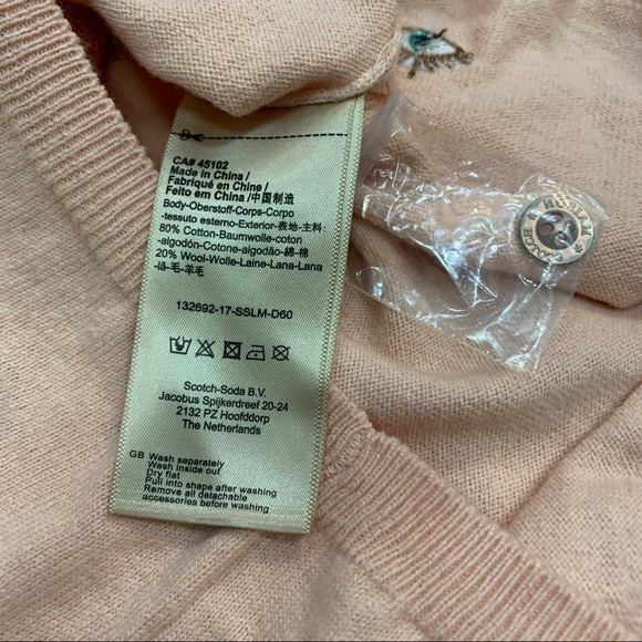 Scotch and Soda Embroidered Cardigan - Picture 5 of 8